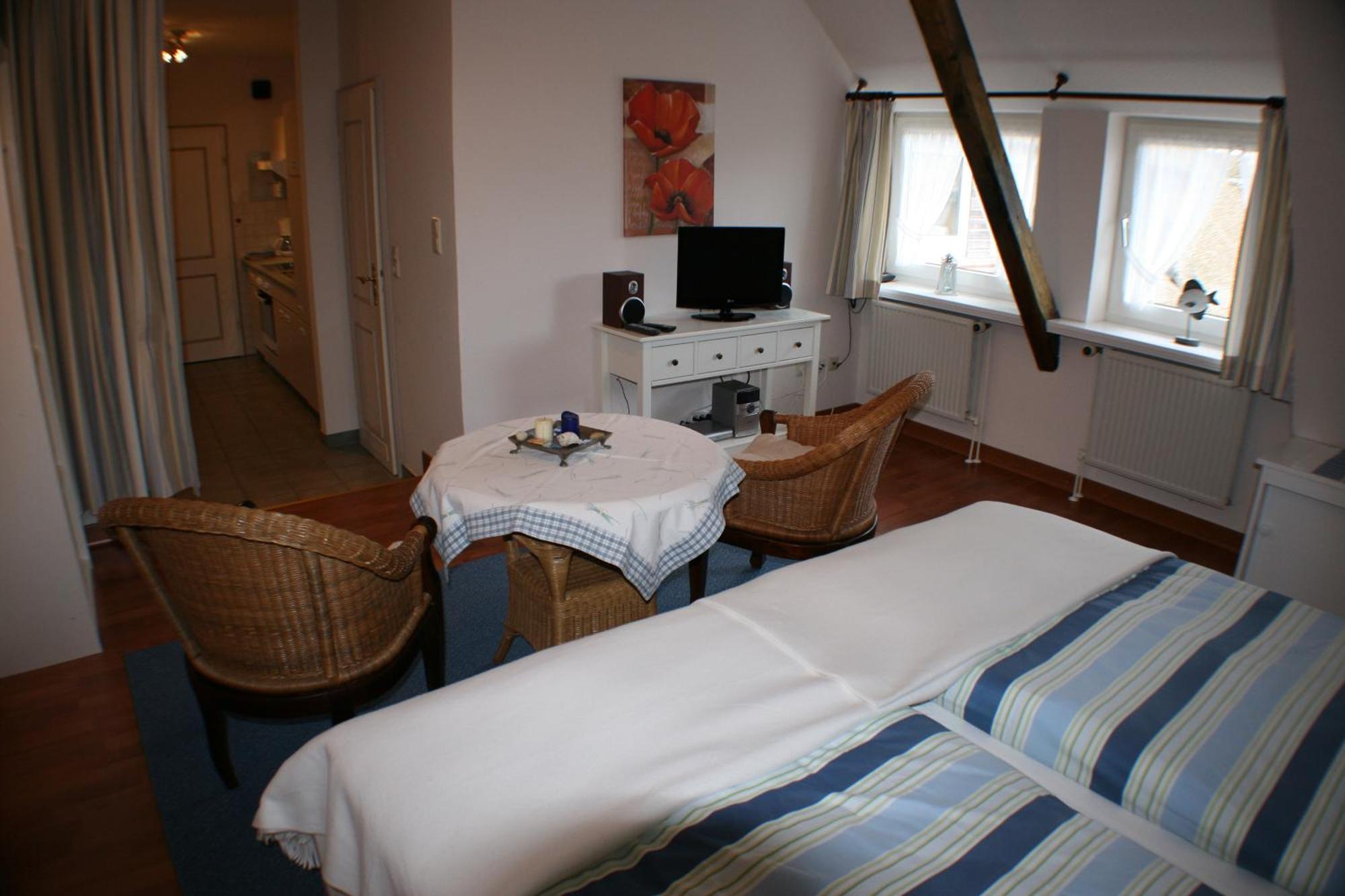 Ferienwohnungen Im Hotel Garni Zur Post 우터섬 객실 사진
